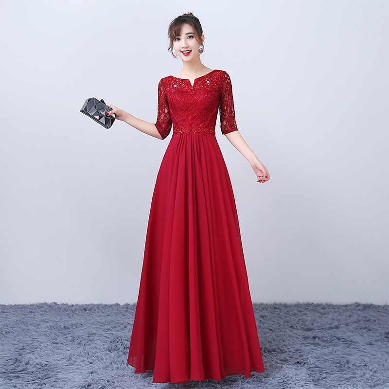 合唱服长裙学生学院晚礼服女2018新款长款大合唱团演出服年会礼服在类目 女装/女士精品, 婚纱/旗袍/礼服, 礼服/晚装中 - 来自Buy2taobao.com提供专业的淘宝代购服务