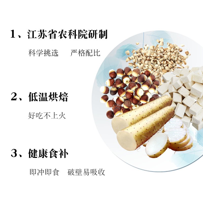 果老 山药薏仁芡实粉薏米营养早餐粥健康脾胃五谷杂粮茯苓代餐粉在类目 咖啡/麦片/冲饮, 天然粉粉食品中 - 来自Buy2taobao.com提供专业的淘宝代购服务