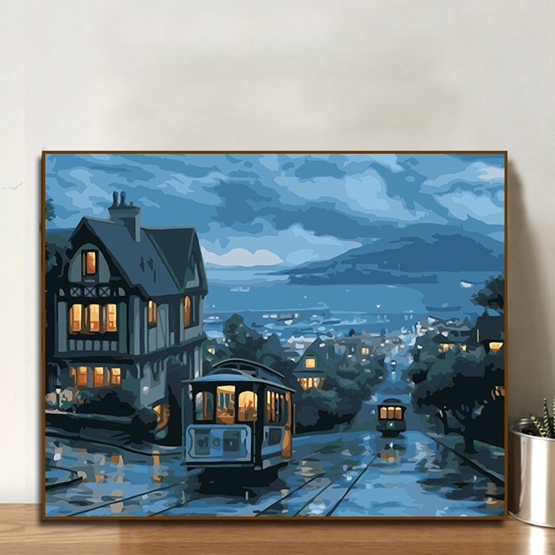 Digital painting diy animal Abstract character Decompression manual Coloring Oil painting Filling Hanging picturein the Home accessories , Decorative painting , DIY/Digital painting category - from Buy2taobao.com to provide professional Taobao agent buy service