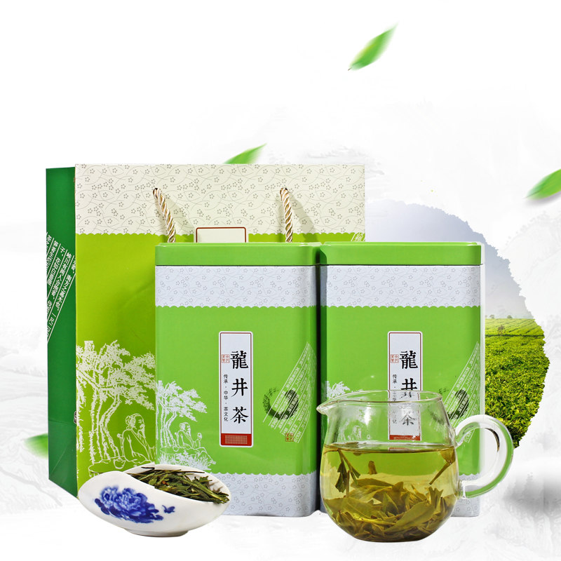 龙井茶2019年新茶叶浓香型绿茶250克明前新春茶散装礼盒装高山茶在类目 茶, 绿茶(新), 西湖龙井中 - 来自Buy2taobao.com提供专业的淘宝代购服务
