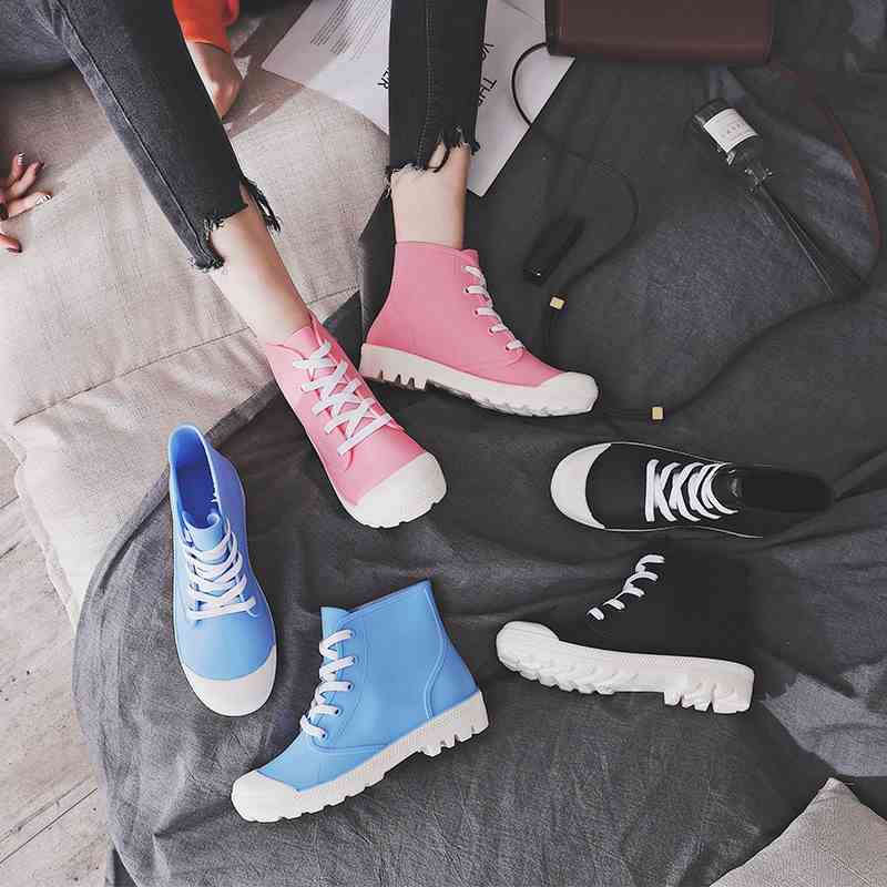 Rain shoes Fashionable Exorcism the republic of korea lovely waterproof Rubber shoes Overshoes Boots Water shoes keep warm Short tube non-slip water bootsin the Women's Shoes, Rain Boots category - from Buy2taobao.com to provide professional Taobao agent buy service