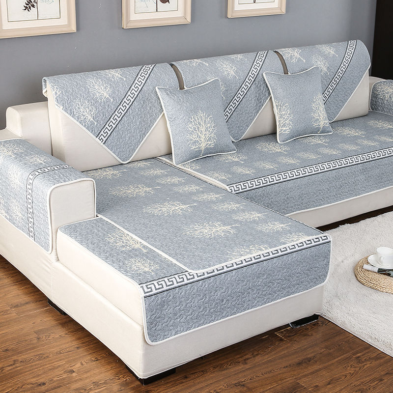 Fabric art Sofa cushion Four seasons non-slip General type All inclusive universal Modern simplicity Child seat Sofa towelin the Residential furniture , Sofa , Sofa category - from Buy2taobao.com to provide professional Taobao agent buy service