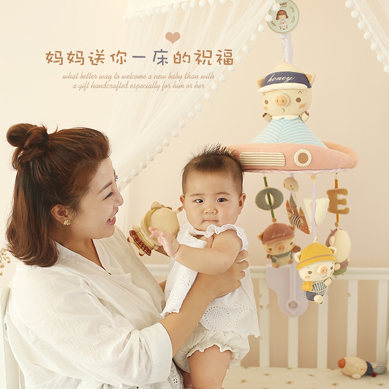 Bed bell music rotate diy Material Science Hani manual baby Bedside bell Toys Bell pregnancy manual babyin the Toy/Childs/Puzzle/Building block/Model , Child Bell/Cloth Play/Appease toys , Bed bell/Bed Hanging category - from Buy2taobao.com to provide professional Taobao agent buy service