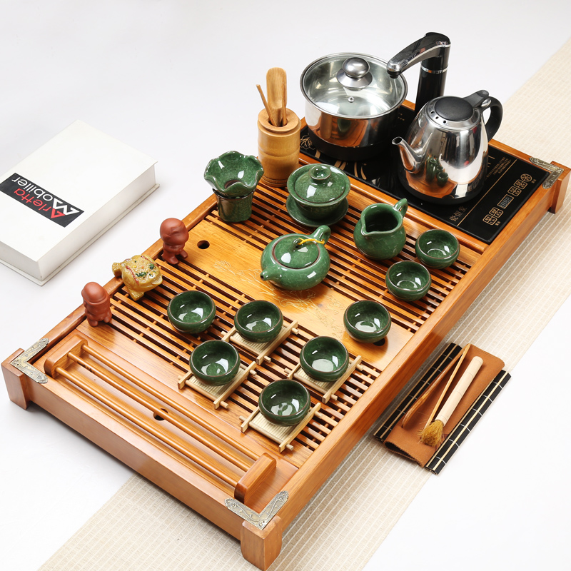 成套茶具时尚茶具办公桌套装热水壶一体式高端时尚在类目 餐饮具, 茶具, 整套茶具中 - 来自Buy2taobao.com提供专业的淘宝代购服务