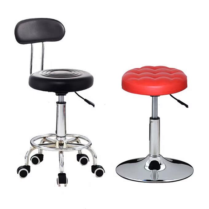 升降椅子旋轉凳子家用帶靠背小圓凳滑輪椅高腳凳美容理發凳轉椅子在類目 商業/辦公傢俱, 辦公傢俱, 辦公椅, 大班椅/老闆椅中 - 來自Buy2taobao.com提供專業的淘寶代購服務