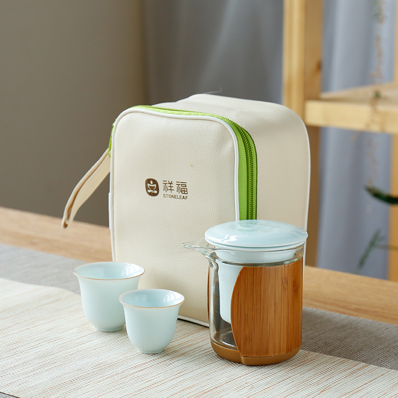 茶壶泡茶器陶瓷青瓷玻红茶泡便携式一壶二杯璃快客杯功夫旅行茶具在类目 餐饮具, 茶具, 功夫茶具中 - 来自Buy2taobao.com提供专业的淘宝代购服务