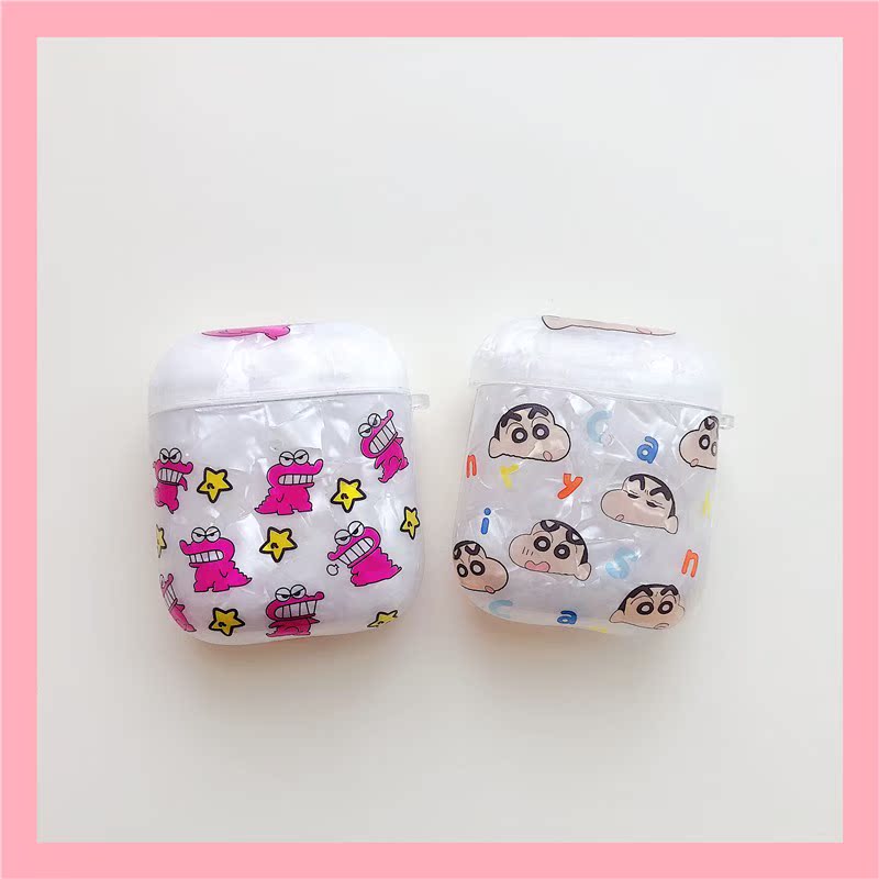 lovely Cartoon Crayon Shin Chan airpods1/2 smart cover Apple Bluetooth headset wireless lovers Soft shellin the 3C Digital Accessories, Digital package/Shelves/Arrange , Headphone winder category - from Buy2taobao.com to provide professional Taobao agent buy service