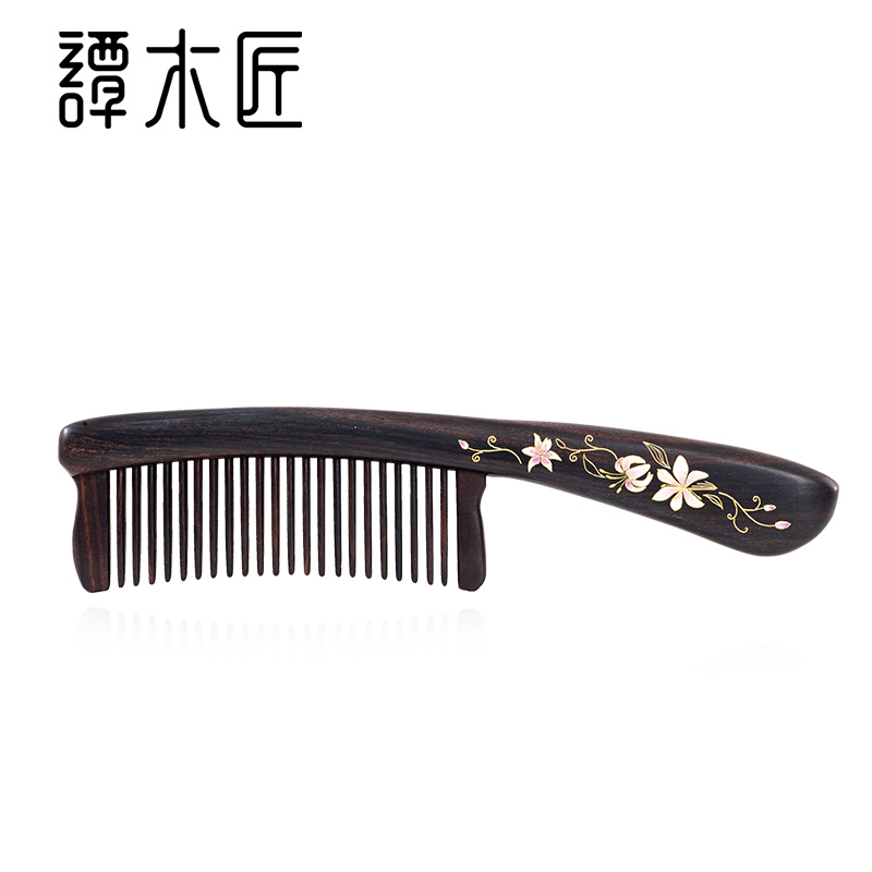 Carpenter Tan Gift box Lily Ebony comb originality Holiday gifts Send girls Romantic giftin the Family/Personal Cleaning Tools , Personal care cleaning appliances , Comb/Portable with a mirror , Comb/Makeup comb/Massage comb category - from Buy2taobao.com to provide professional Taobao agent buy service