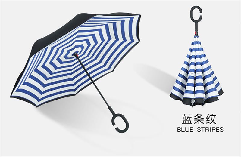 反向傘雙層長柄創意車用雨傘汽車免持式全自動倒收折疊女個性搞怪在類目 居家日用, 傘/雨具/防雨/防潮, 傘中 - 來自Buy2taobao.com提供專業的淘寶代購服務