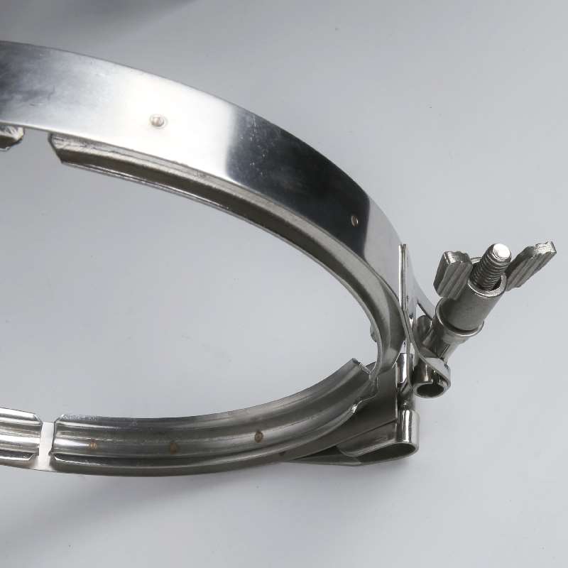 304 Trenches thickening Clamp Tube clip V-groove filter Hoop Double Casting Pipe clamp Stainless steelin the Hardware/Tool , Mechanical Hardware , Tube clip category - from Buy2taobao.com to provide professional Taobao agent buy service