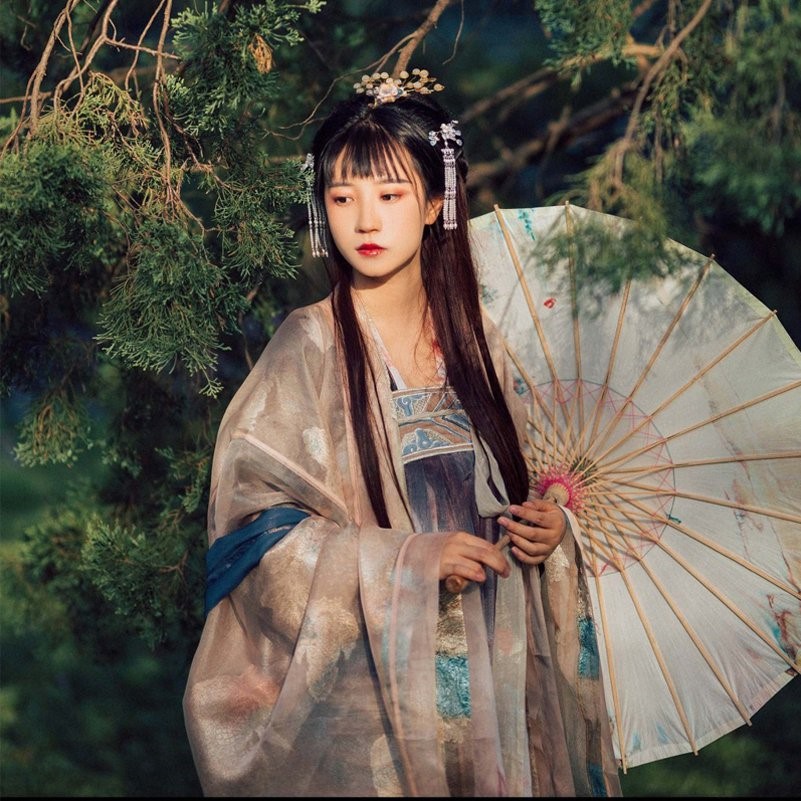 Spot Changshengdian-tradition Double-breasted Chest Ruskirt Hanfu Zhijin jacket Spring and summer ancient costumein the Women's clothing/Boutique , Costume/National costume/Stage costumes , National costume/Costumes category - from Buy2taobao.com to provide professional Taobao agent buy service