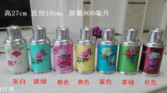 荆江牌0.8升铁皮迷你小暖壶一升热水瓶瓶复古怀旧保温壶家用在类目 餐饮具, 杯子/水杯/水壶, 热水瓶中 - 来自Buy2taobao.com提供专业的淘宝代购服务