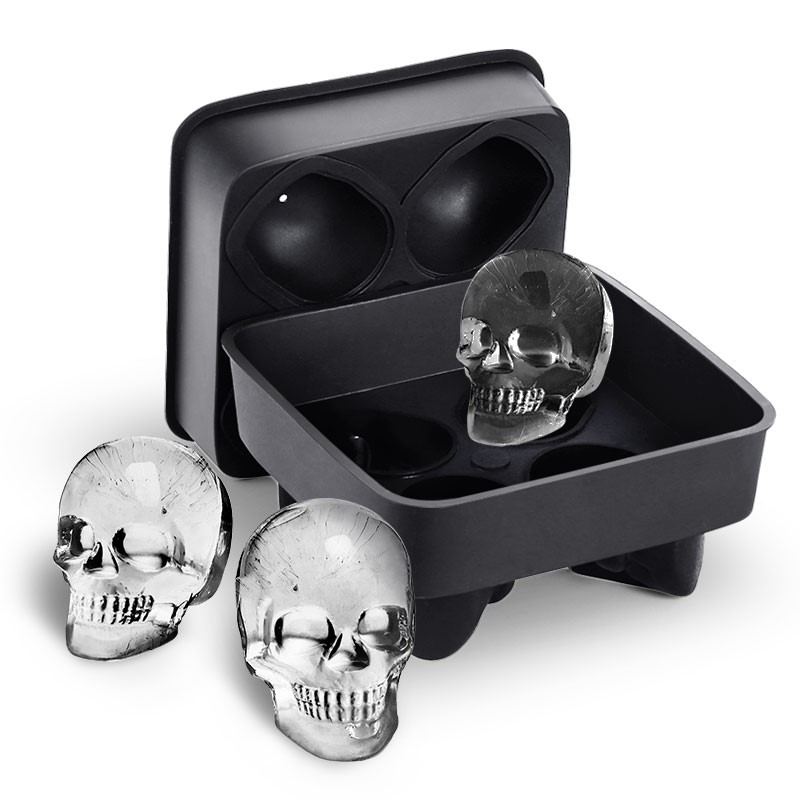 个性半自动制冰盒胶冰球冰箱头骨酒吧模具冰块冰模制冰盒ice mold|msdalam kategori dapur/memasak Appliances, Alat dapur/Penyimpanan dapur, peralatan dapur menyokong bekalan, dulang ais/sistem ais - dari Buy2taobao.com untuk memberikan perkhidmatan ejen Taobao profesional membeli