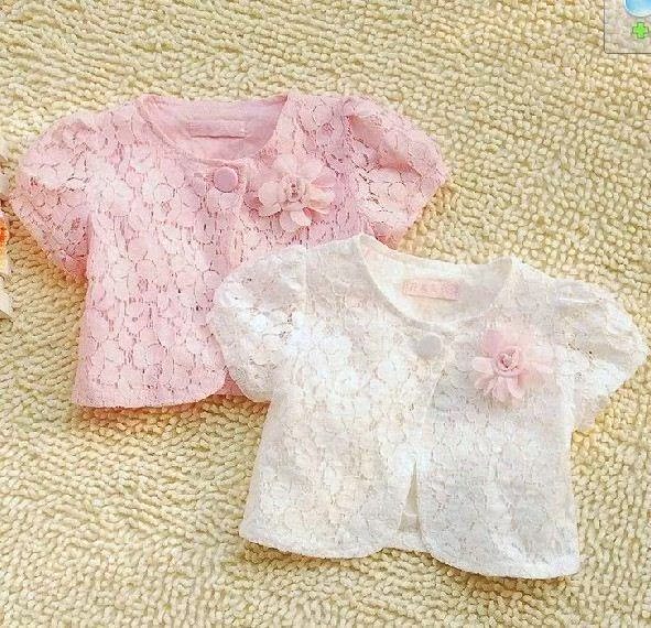 2018夏装新款儿童宝宝女童装纯棉镂空短袖短款小外套披肩坎肩开衫|msdalam kategori Kanak-kanak/Bayi/Keluarga dipasang, jubah/jubah - dari Buy2taobao.com untuk memberikan perkhidmatan ejen Taobao profesional membeli
