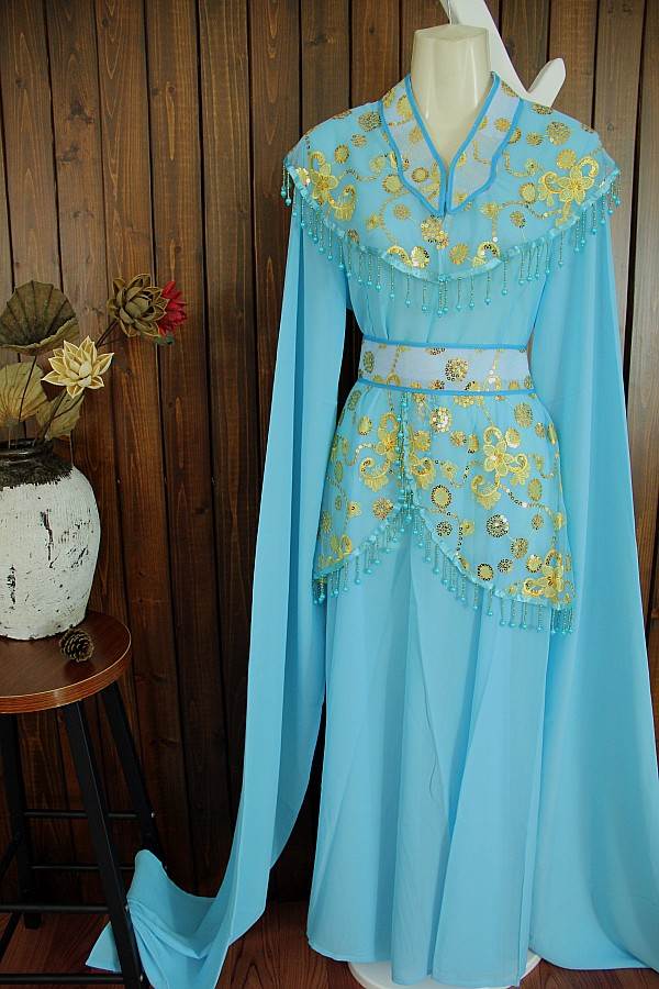 Huadan Sleeves Dance costume ancient costume clothing fairy fresh Elegant and quiet Opera Theatre Traditional opera Huangmei Opera Costumein the Women's clothing/Boutique , Costume/National costume/Stage costumes , National costume/Costumes category - from Buy2taobao.com to provide professional Taobao agent buy service