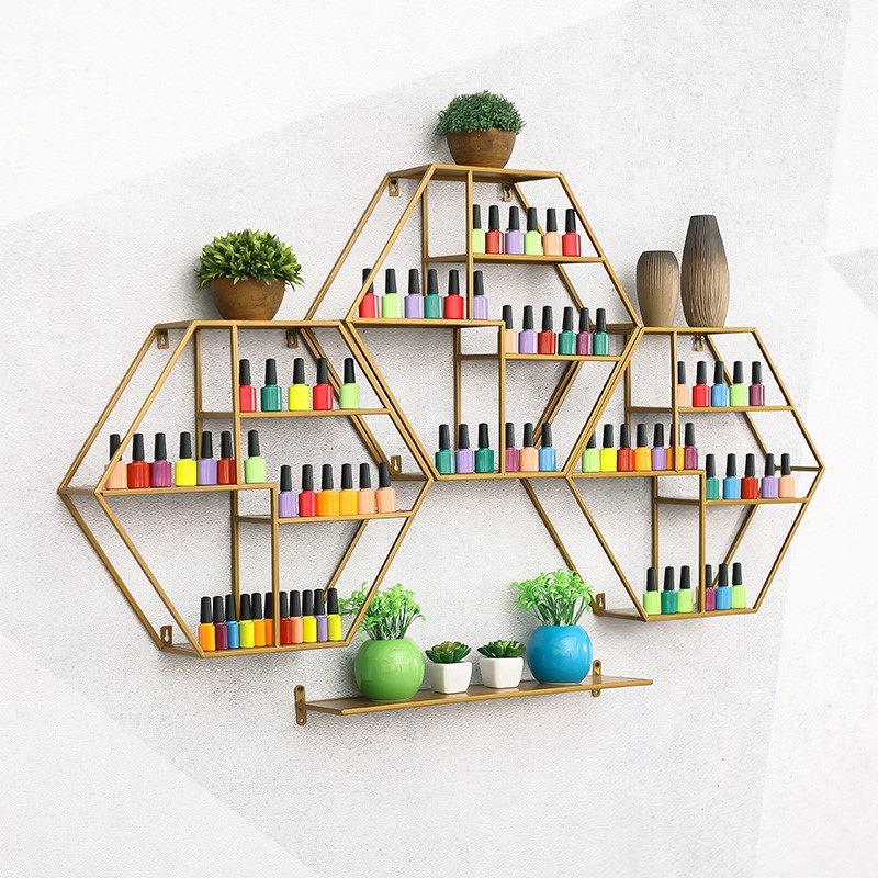 Simple jewelry 2019 new pattern Nail enhancement Shelf Display rack Iron art Nail polish rack Nail Polish Shelf u-in the Business/Office Furniture , Shelf/Showcase , Cosmetic Shelf category - from Buy2taobao.com to provide professional Taobao agent buy service