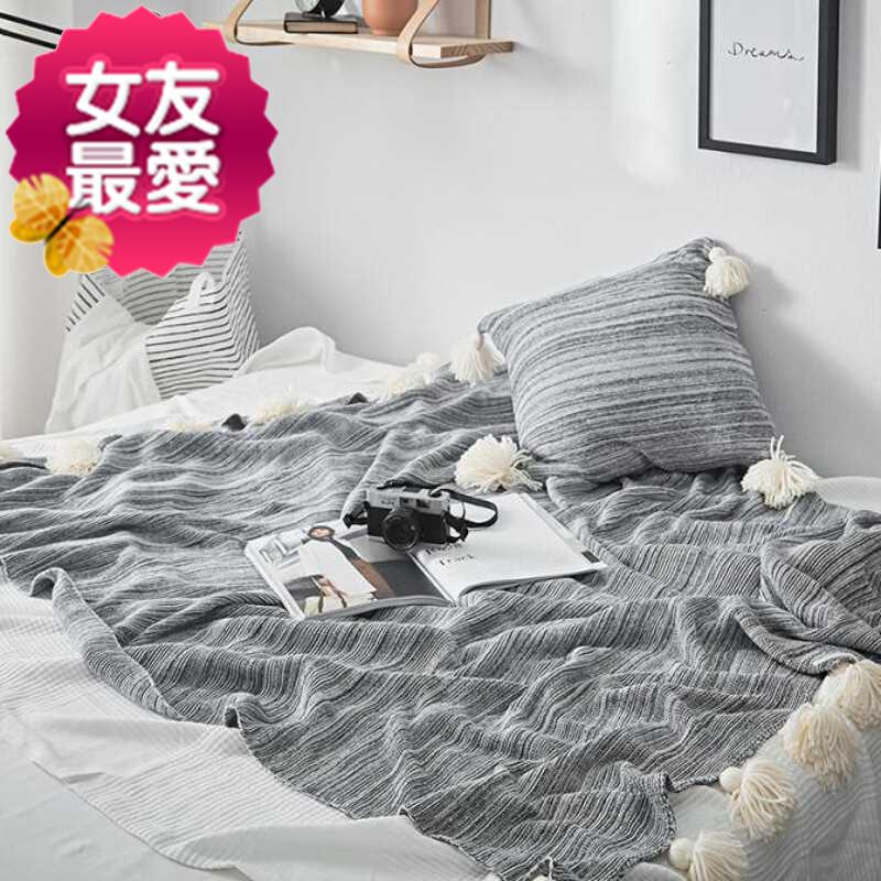 2019 Spring new pattern Flow bulb Northern Europe knitting Leisure blanket End of the bed blankets Towel Nap blanket Blanketin the Bedclothes , Leisure blanket/Woolen blanket/Carpet category - from Buy2taobao.com to provide professional Taobao agent buy service