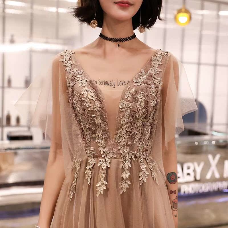 喜庆收腰西式修饰香槟色清爽古典法式伴娘礼服 姐妹裙演奏个性长在类目 女装/女士精品, 婚纱/旗袍/礼服, 礼服/晚装中 - 来自Buy2taobao.com提供专业的淘宝代购服务