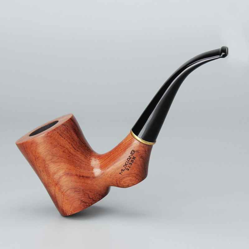 Woody manual Rosewood Rosewood Hump Flat bottom pipe personality originality solid wood Curved handle Filter pipe Smokingin the ZIPPO/Swiss Army Knife/Glasses , Smoking , Pipe category - from Buy2taobao.com to provide professional Taobao agent buy service