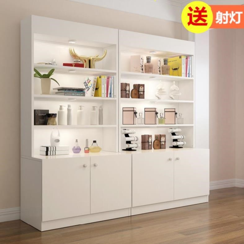 化妆品展示柜产品展柜带锁储物收纳单面工作室小卖部办公图书酒柜在类目 商业/办公家具, 货架/展柜, 精品展柜/陈列柜中 - 来自Buy2taobao.com提供专业的淘宝代购服务
