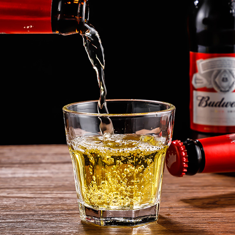 钢化玻璃啤酒杯子加厚茶杯水杯八角杯烈酒白酒杯洋酒杯酒吧KTV杯|msdalam kategori pinggan mangkuk, Flagon/Wineglass/Wine, Wineglass - dari Buy2taobao.com untuk memberikan perkhidmatan ejen Taobao profesional membeli