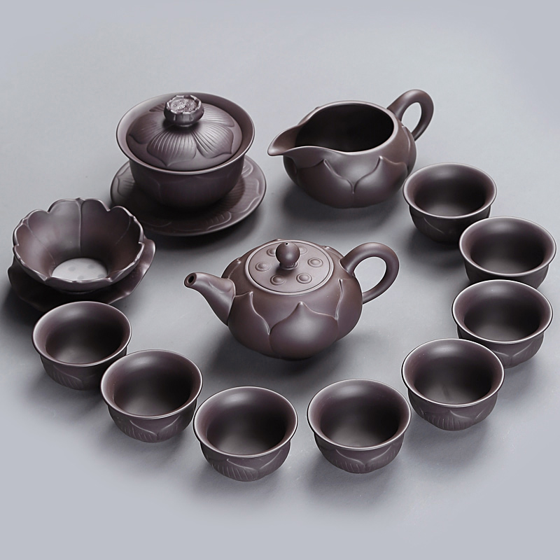 日本购紫砂茶具套装家用功夫镇陶瓷泡茶茶具办公室茶杯茶壶盖碗套在类目 餐饮具, 茶具, 功夫茶具中 - 来自Buy2taobao.com提供专业的淘宝代购服务