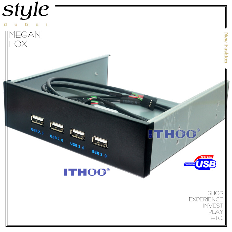 包邮 usb2.0光驱位前面板 4口hub 9针转4口前置集线器加强电源在类目 3C数码配件, USB电脑周边, USB HUB/转换器中 - 来自Buy2taobao.com提供专业的淘宝代购服务
