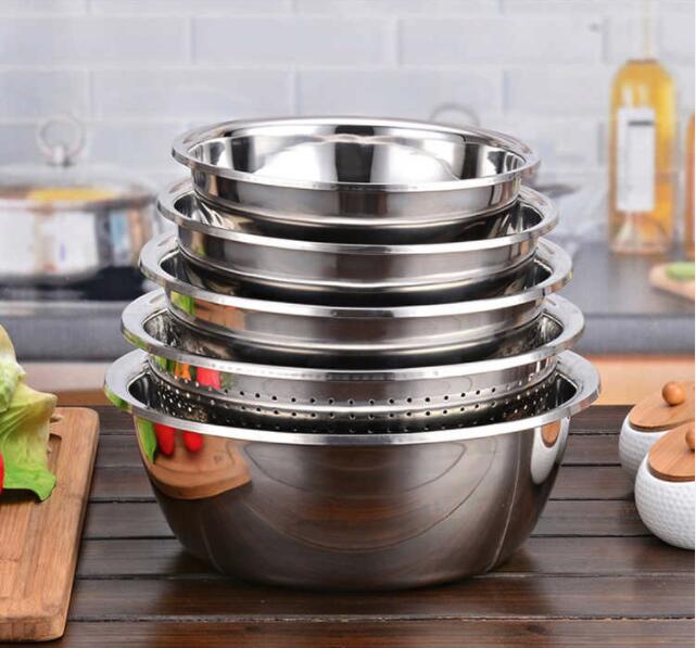 Stainless steel Deepen thickening kitchen Trays Soup pots Footbath Basin Seasoning cylinderin the Tableware , Tableware , Basin category - from Buy2taobao.com to provide professional Taobao agent buy service