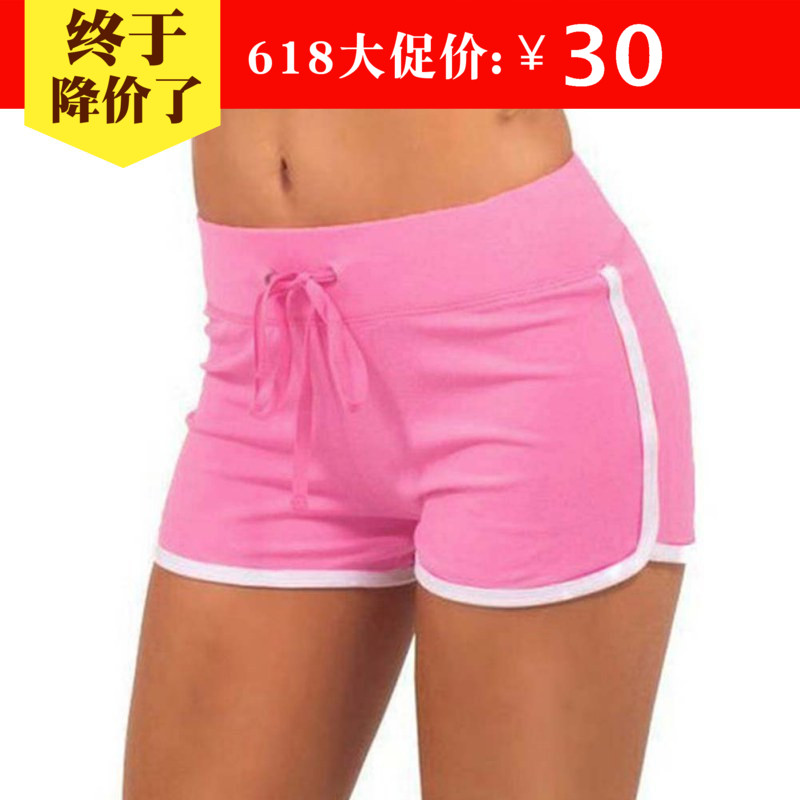 Cotton Soft Cozy Elastic Skinny Patchwork Shorts Size S/M/L|ruв категории движение/йога/фитнес/фанаты товаров, йога, йога одежды, прекрасный/шорты - от Buy2taobao.com для оказания профессиональной услуги покупки агента Taobao