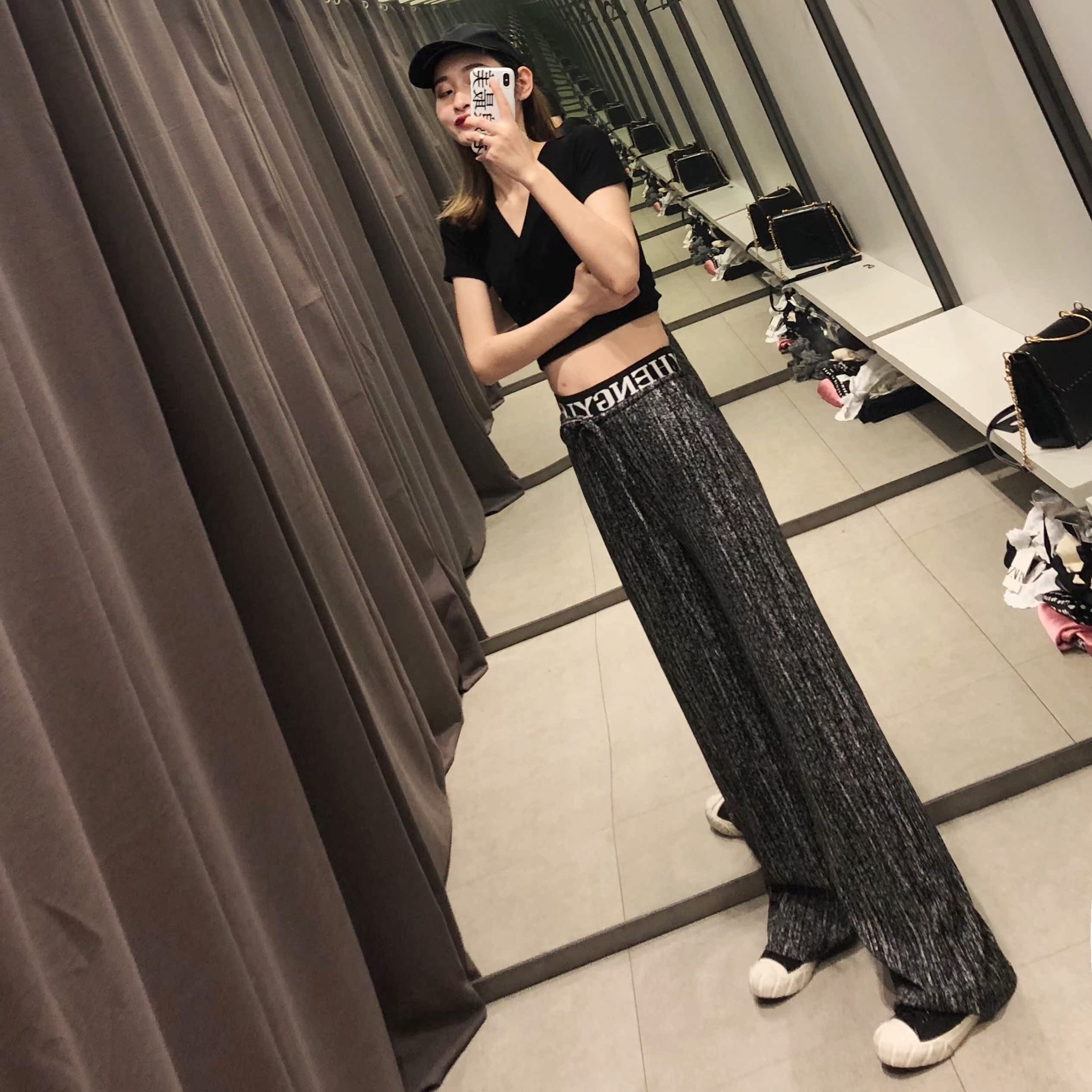 松紧腰薄款阔腿裤女夏季2019新款坠垂感直筒高腰显瘦宽松休闲长裤在类目 五金/工具, 机械五金, 阀门, 其他阀门中 - 来自Buy2taobao.com提供专业的淘宝代购服务