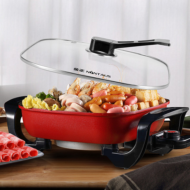 Sticky pot with large capacity 5l Kitchen Appliances multi-function one Square smokeless Korean electrothermal Hot Pot household small-scalein the Kitchen Appliances , Electric cooker pot class , Electric heating/Chafing dish category - from Buy2taobao.com to provide professional Taobao agent buy service