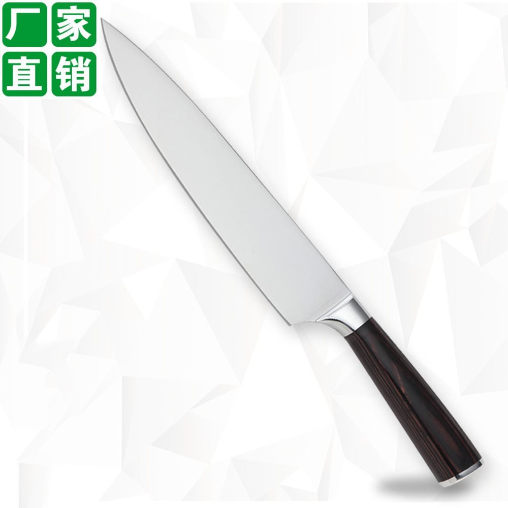 XYj8 Inch chef's knife 7Cr17 superior quality High mirror light Handle kitchen knife Color wood Handle goods in stock supplyin the Hardware/Tool , Hand Tools , Knife , Household knife category - from Buy2taobao.com to provide professional Taobao agent buy service