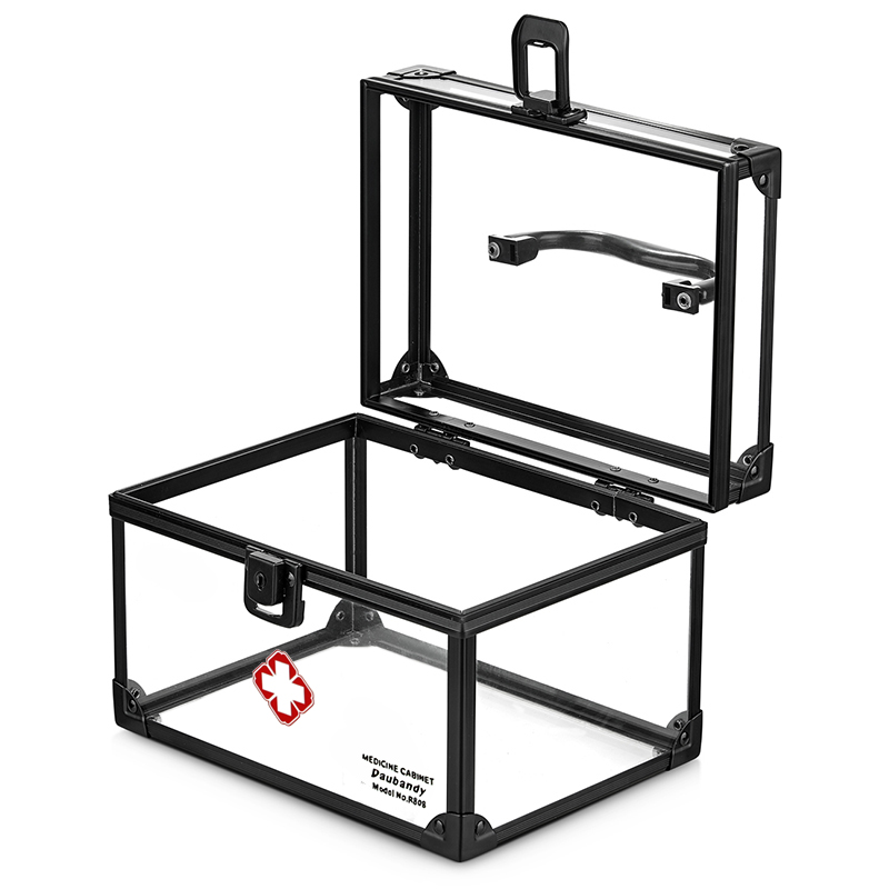 First aid kit Whole family Belt buckle Large Ghana vehicle Plastic Drug transparent household medicine chest blackin the Storage consolidation , Home Storage appliances , Storage box , Medicine box category - from Buy2taobao.com to provide professional Taobao agent buy service