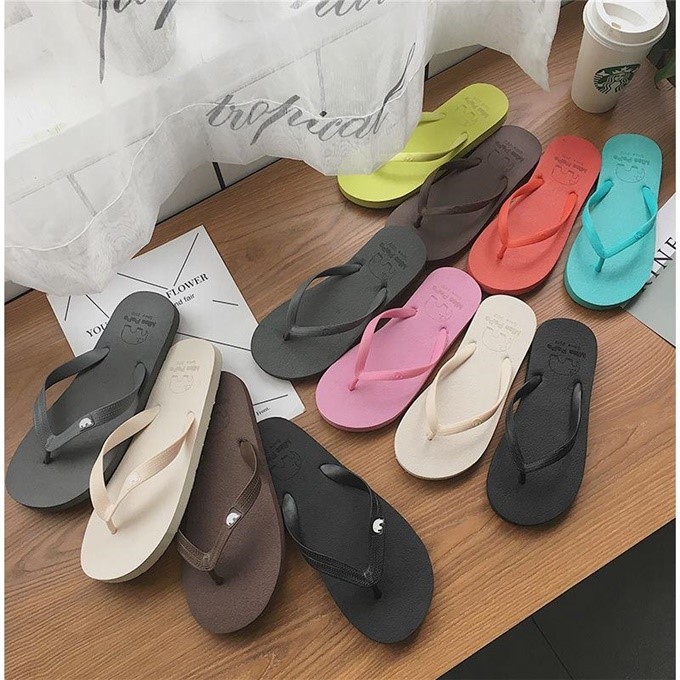 Net Red 2019 summer flip flops student Korean Edition Korean Edition lovers slipper Flat bottom non-slip Beach shoesin the Shoes/Baby Shoes/Parent-child shoes , Parent-child shoes  category - from Buy2taobao.com to provide professional Taobao agent buy service