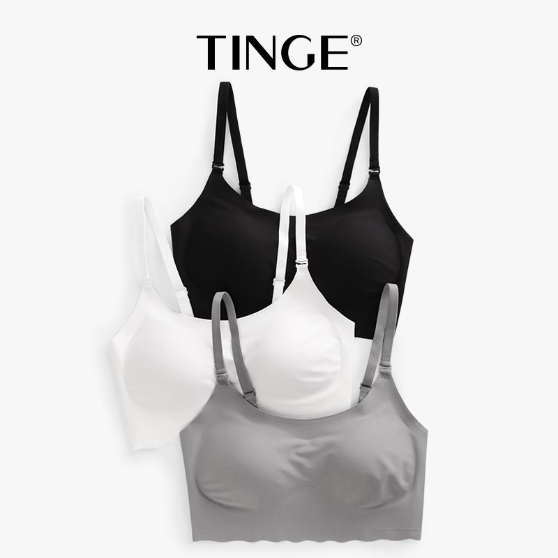 Single chip No trace undergarment covering the chest and abdomen Sports underwear student Silky Anti emptied Gather Wireless Bras Wrap chestin the Lingerie/Men's underwear/Tracksuit , Bra category - from Buy2taobao.com to provide professional Taobao agent buy service