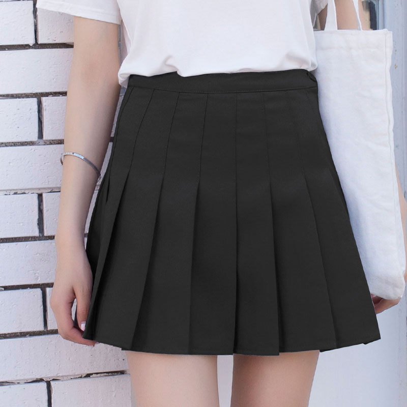 2018 Spring and summer college Paige suit Fabric Culotte Bouffancy Short skirt Self cultivation Show thin skirt A word skirtin the Women's clothing/Boutique , Skirts category - from Buy2taobao.com to provide professional Taobao agent buy service