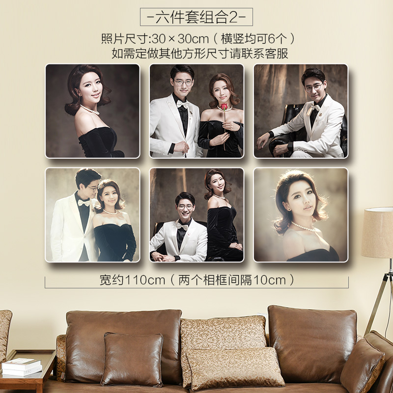 實木相框挂牆照片牆組合婚紗照相片放大全家福相框制作皮雕7件套在類目 家居飾品, 相框/畫框中 - 來自Buy2taobao.com提供專業的淘寶代購服務