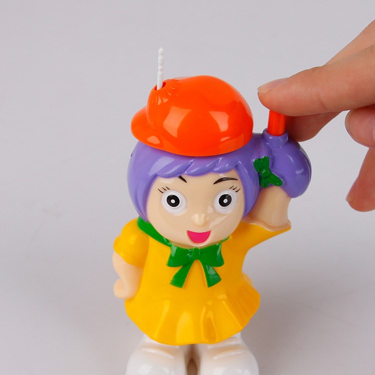 household Cartoon Little Girl Toothpick Holder Plastic automatic Push Toothpick bottle a living room Toothpick boxin the Storage consolidation , Home Storage appliances , Storage tank , Toothpick Holder category - from Buy2taobao.com to provide professional Taobao agent buy service