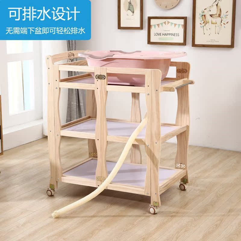 baby diapers nursing household Changing diapers baby take a shower solid wood Storage Portablein the Diapers/Care/Feeding/Push lathe , Crib/Crib/Cradle/Chair , Crib/Children's beds category - from Buy2taobao.com to provide professional Taobao agent buy service