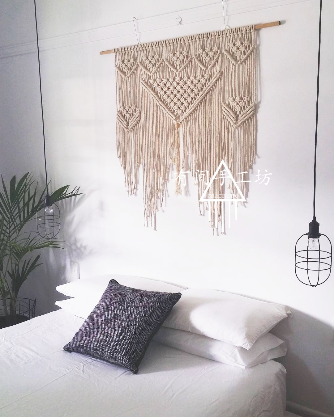 manual weave Tapestries Wall ins North Bohemia Bedside background Pendants Homestayin the Home Fabric , Tapestry/Tapestry category - from Buy2taobao.com to provide professional Taobao agent buy service