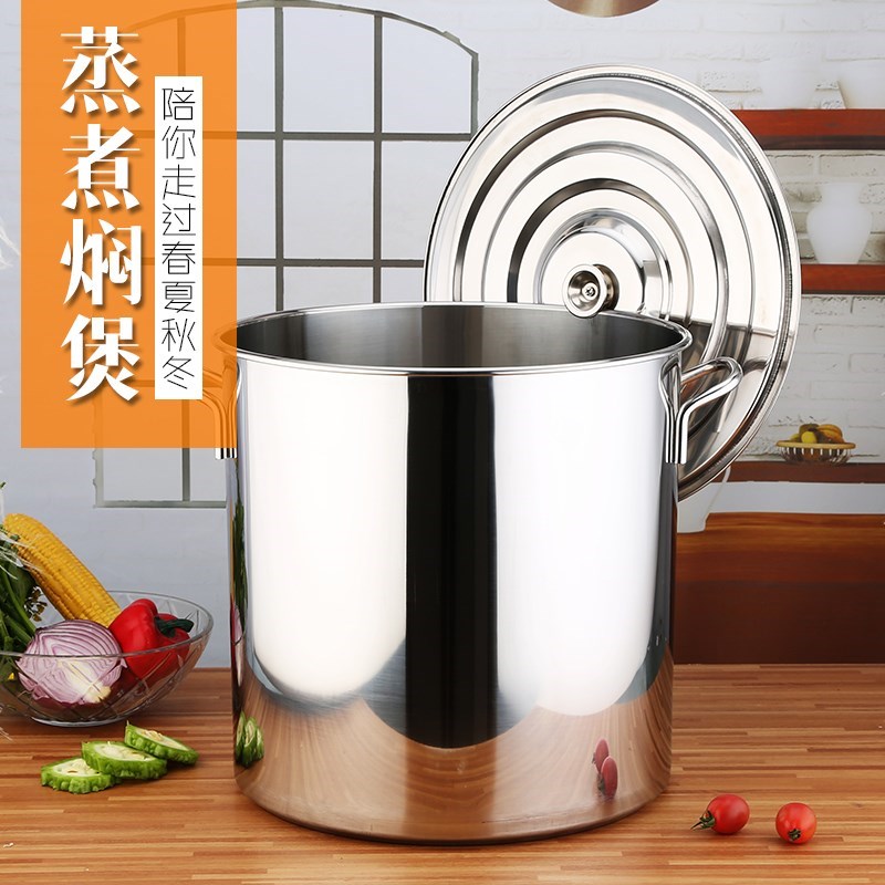 不锈钢汤锅大容量加厚加深高锅用炖肉锅大汤煲家用大锅|msdalam kategori dapur/memasak Appliances, memasak Appliances, Periuk belanga/Pot/cerek, stockpot - dari Buy2taobao.com untuk memberikan perkhidmatan ejen Taobao profesional membeli