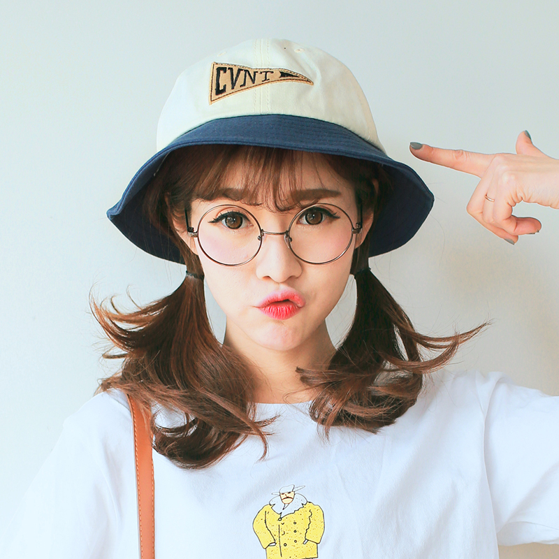 Hat Spring and summer Korean Edition Versatile solar system Large canopies Fisherman hat literature fresh Color matching sunshade Sunscreen hatin the Accessories/Leather belt/Hat/Muffler , Hat category - from Buy2taobao.com to provide professional Taobao agent buy service