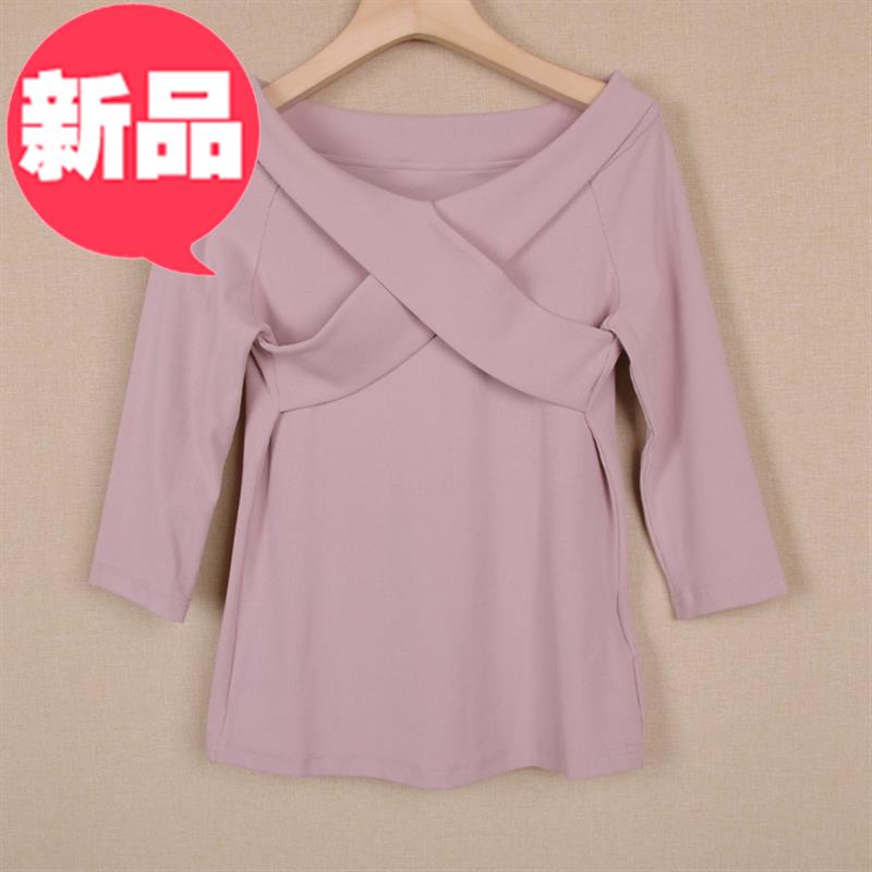 Hong Y 2019 New Spring fashion personality Age reduction V lady Versatile Socket Knit tops 1122in the Women's clothing/Boutique , Wool sweater category - from Buy2taobao.com to provide professional Taobao agent buy service