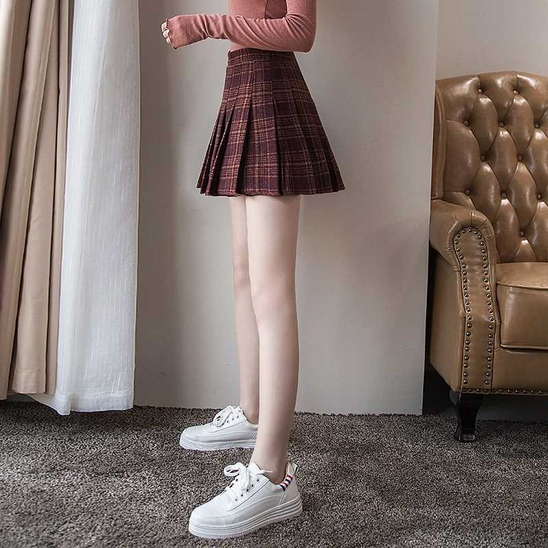 Hair pleated skirt for women Autumn 2019 new pattern Korean Edition Emptied skirt Miniskirt Pleated skirt skirtin the Women's clothing/Boutique , Skirts category - from Buy2taobao.com to provide professional Taobao agent buy service