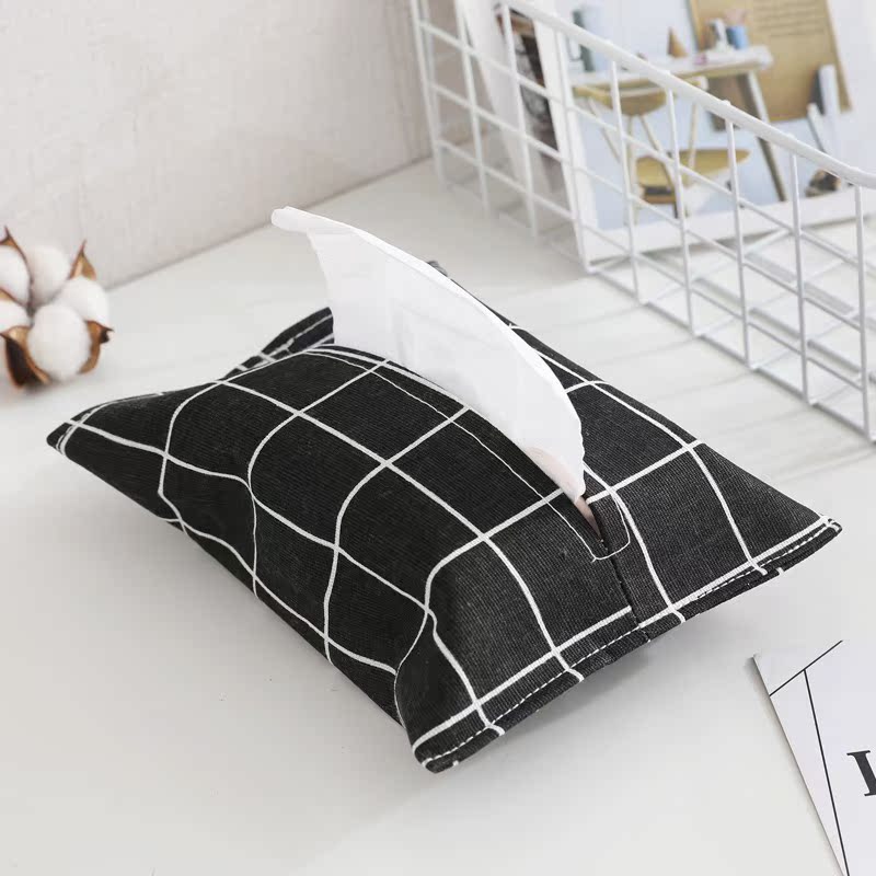Northern Europe Towel sets a living room toilet Cotton linen Tissue box vehicle originality tissuein the Storage consolidation , Home Storage appliances , Pouch , Towel sets category - from Buy2taobao.com to provide professional Taobao agent buy service