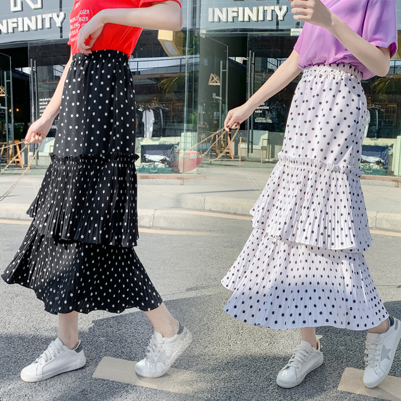 2019 Spring and summer Korean Edition new pattern lady Chiffon skirt Paige Bouffancy The dress ins Overfire Cake Skirtin the ZIPPO/Swiss Army Knife/Glasses , Swiss Army Knife category - from Buy2taobao.com to provide professional Taobao agent buy service