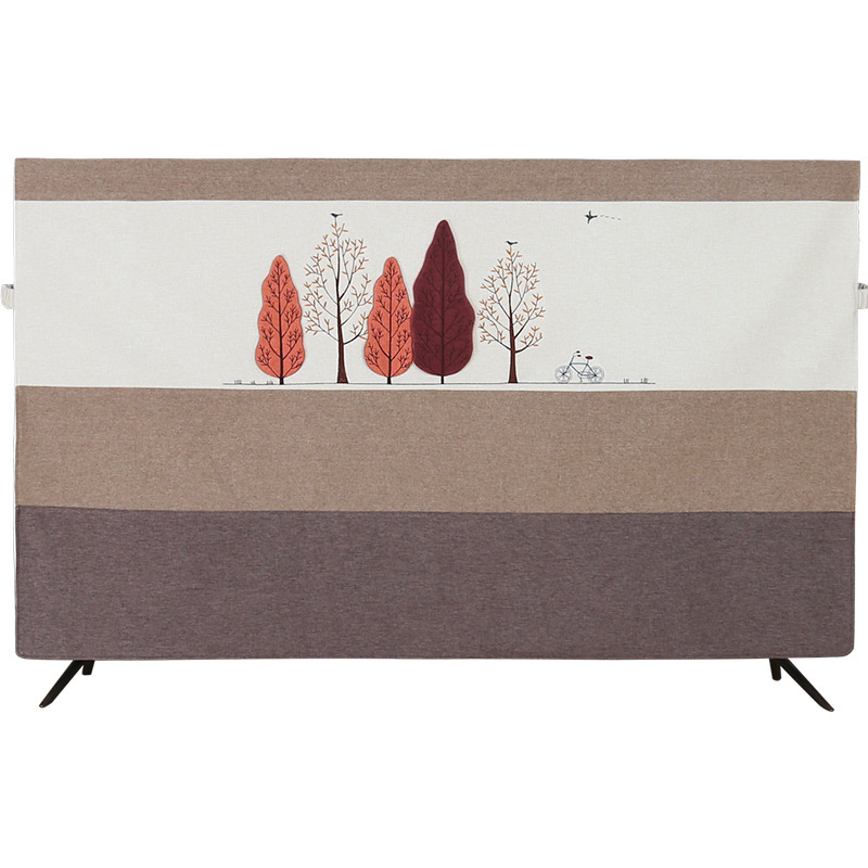 TV cover a dust cover 55 Countryside liquid crystal Gabion Hanging type Fabric art 50 Inch wall 60 curved surface 52 TV setsin the Home Fabric , Dust protection cover , TV cover category - from Buy2taobao.com to provide professional Taobao agent buy service