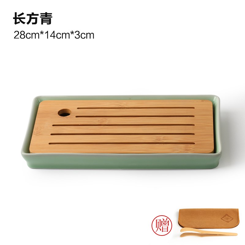 Bamboo Kangzhuo Teapot Cup Balcony table Slate Teacup scented tea Bamboo tea tray suit Anti scald Drain tray Bamboo trayin the Tableware , Tea set , Tea tray category - from Buy2taobao.com to provide professional Taobao agent buy service