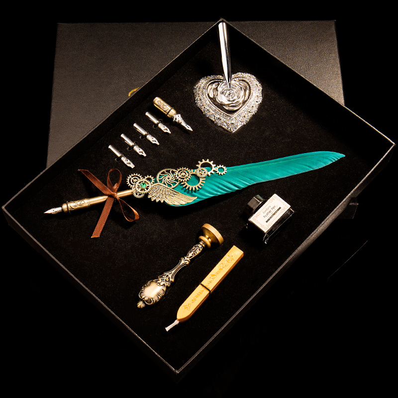 Pen gift customized logo business affairs Gift box packaging Harry Potter European style Retro Quill Dip penin the Electronic Dictionary/Electronic paper book/Stationery , Pens/Writing Tools , Other features pen category - from Buy2taobao.com to provide professional Taobao agent buy service