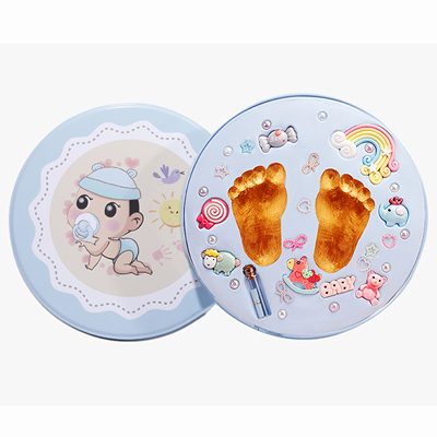婴儿手模脚模手脚印百手足印纪念品周岁百日岁留念手印泥初生宝宝|ruв категории игрушка/коляска/головоломка/блоки/модель, Ребенок сувениры/характер продукта, руки следы - от Buy2taobao.com для оказания профессиональной услуги покупки агента Taobao